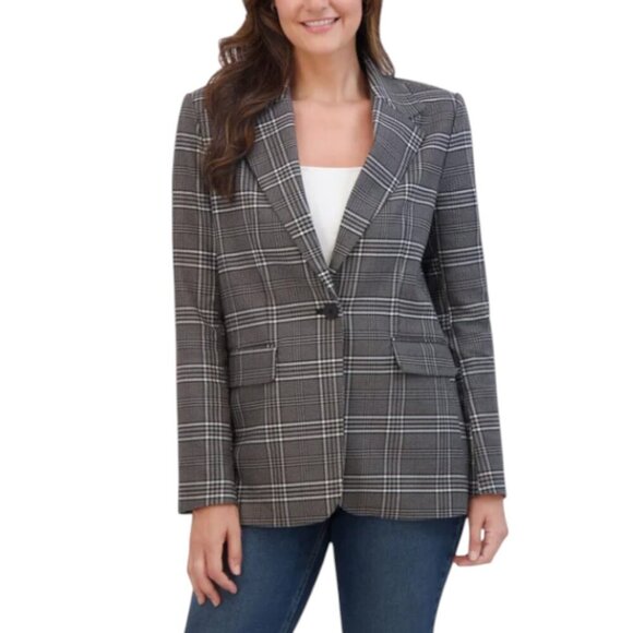 NEW French Connection Blazer | Plaid - Picture 4 of 6